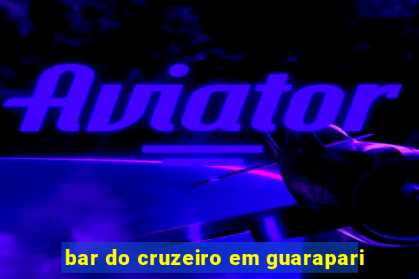 bar do cruzeiro em guarapari